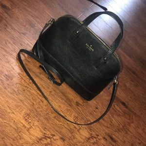 kate spade black crossbody/shoulder purse